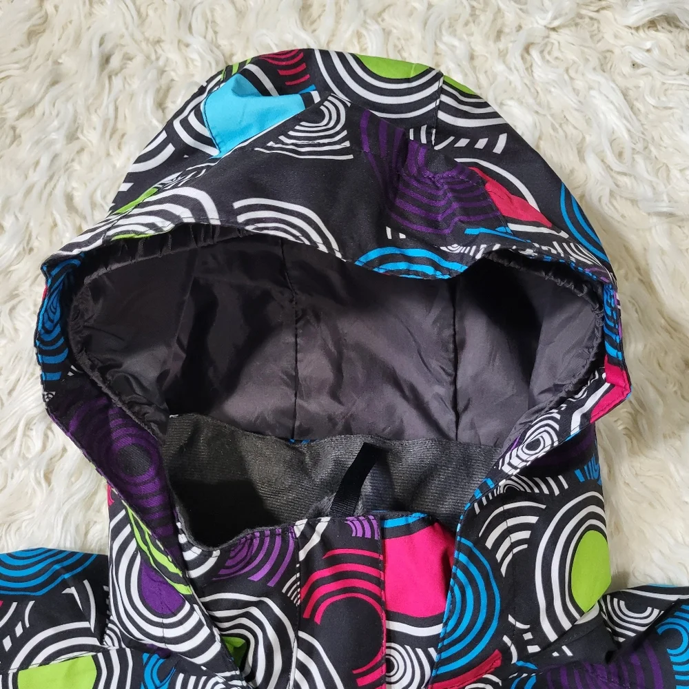 THE NORTH FACE Girls Zipline Multicolor Jacket Size Large
